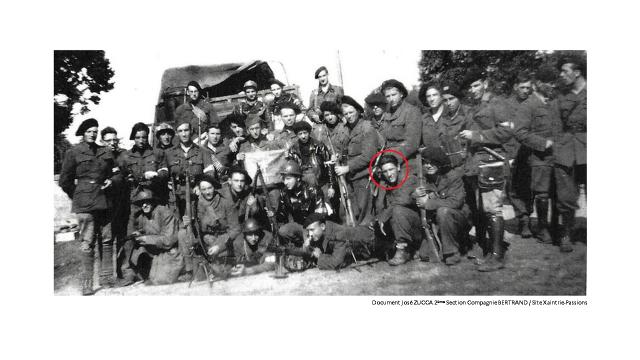 2éme section Compagnie Bertrand